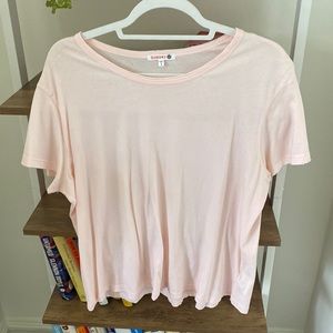 Sundry tee, light pink